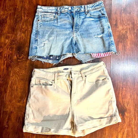Old Navy Jean Shorts (Set of 2)